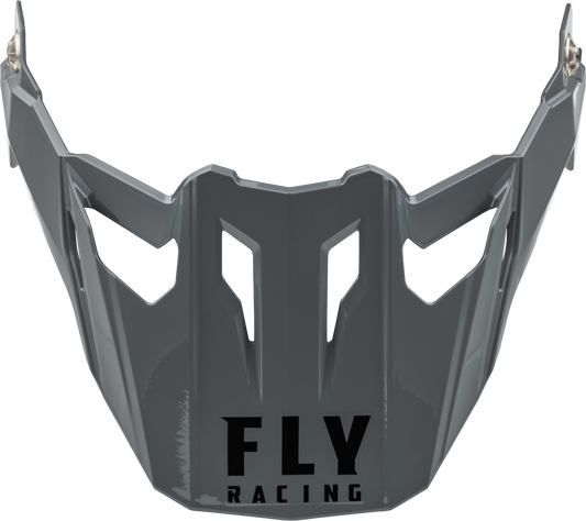 Fly Racing Trekker Solid Helmet Visor Grey - Part F73 - 7039 - Kelly Motorsports