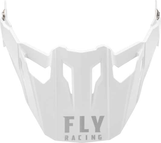 Fly Racing Trekker Solid Helmet Visor in White – F73 - 7040 - Kelly Motorsports