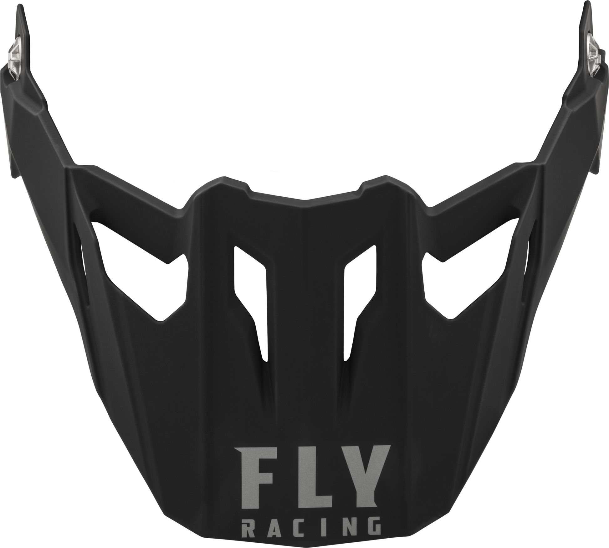 Fly Racing Trekker Solid Helmet Visor Matte Black - Part F73 - 7038 - Kelly Motorsports