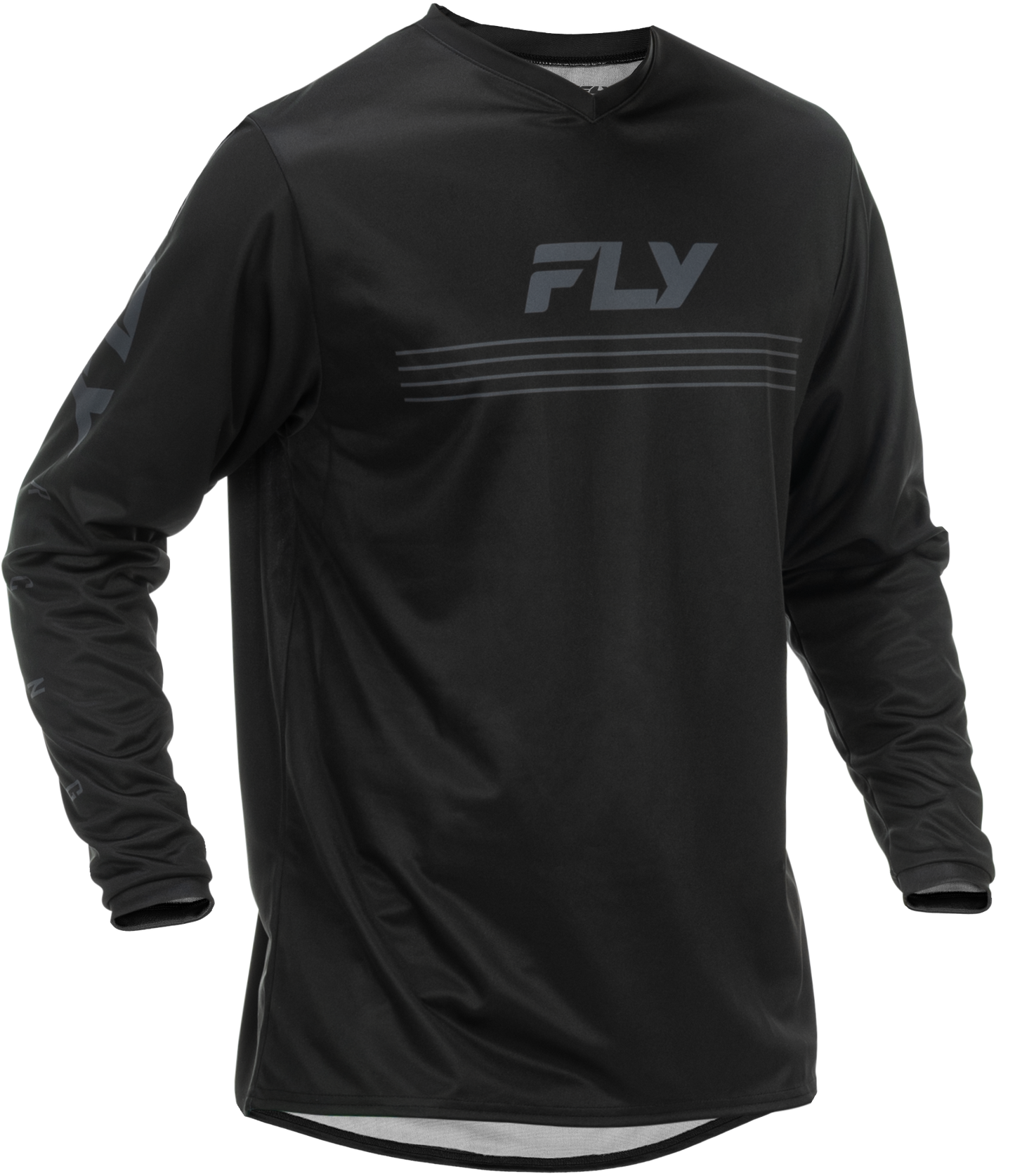 Fly Racing Universal Jersey Black/White XL - Kelly Motorsports