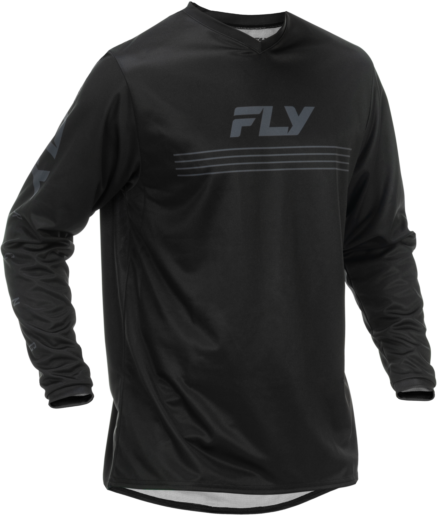 Fly Racing Universal Jersey Black/White XL - Kelly Motorsports