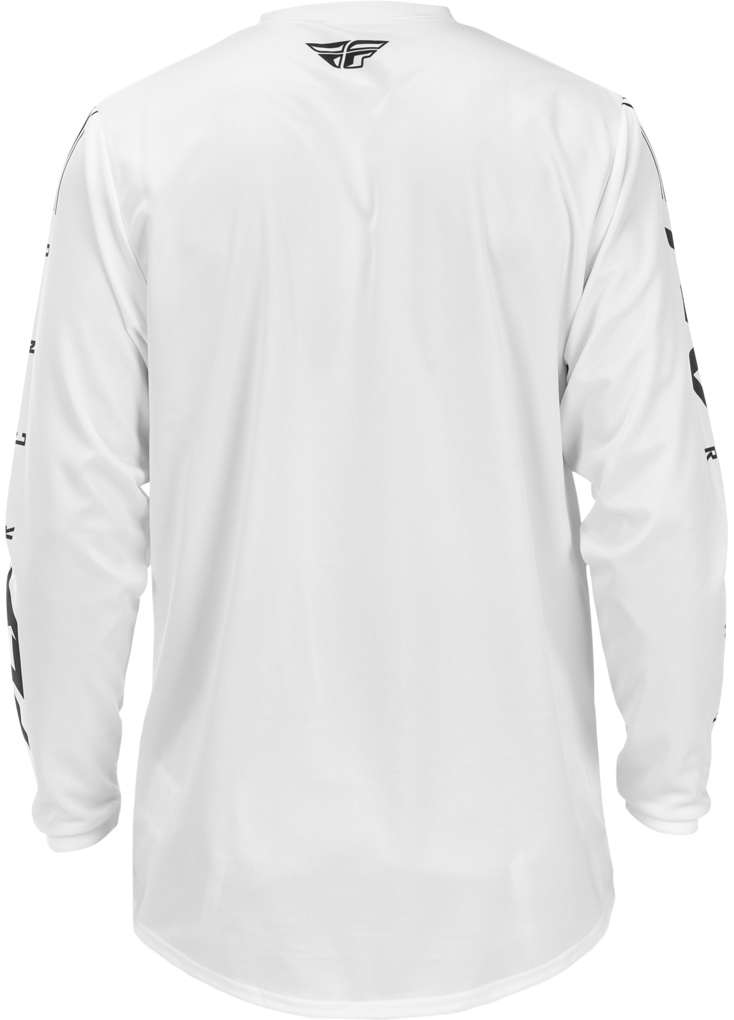 Fly Racing Universal Jersey White/Black Large - Comfortable Motorcycle Gear - Kelly Motorsports