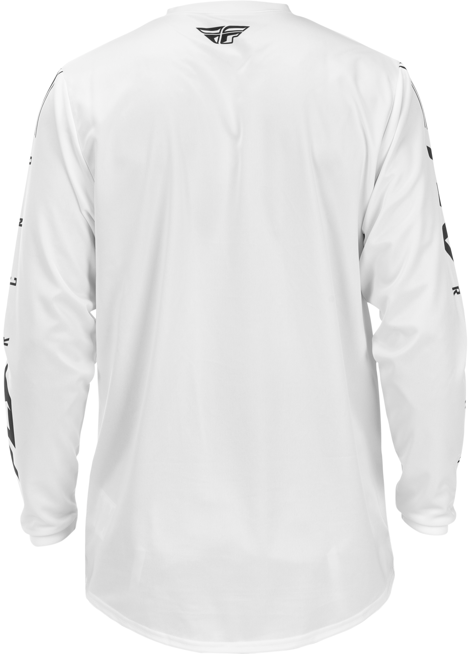 Fly Racing Universal Jersey White/Black Large - Comfortable Motorcycle Gear - Kelly Motorsports
