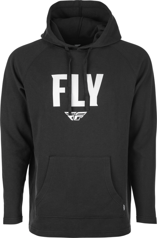 Fly Racing Weekender Pullover Hoodie Black and White - Size 2X - Kelly Motorsports