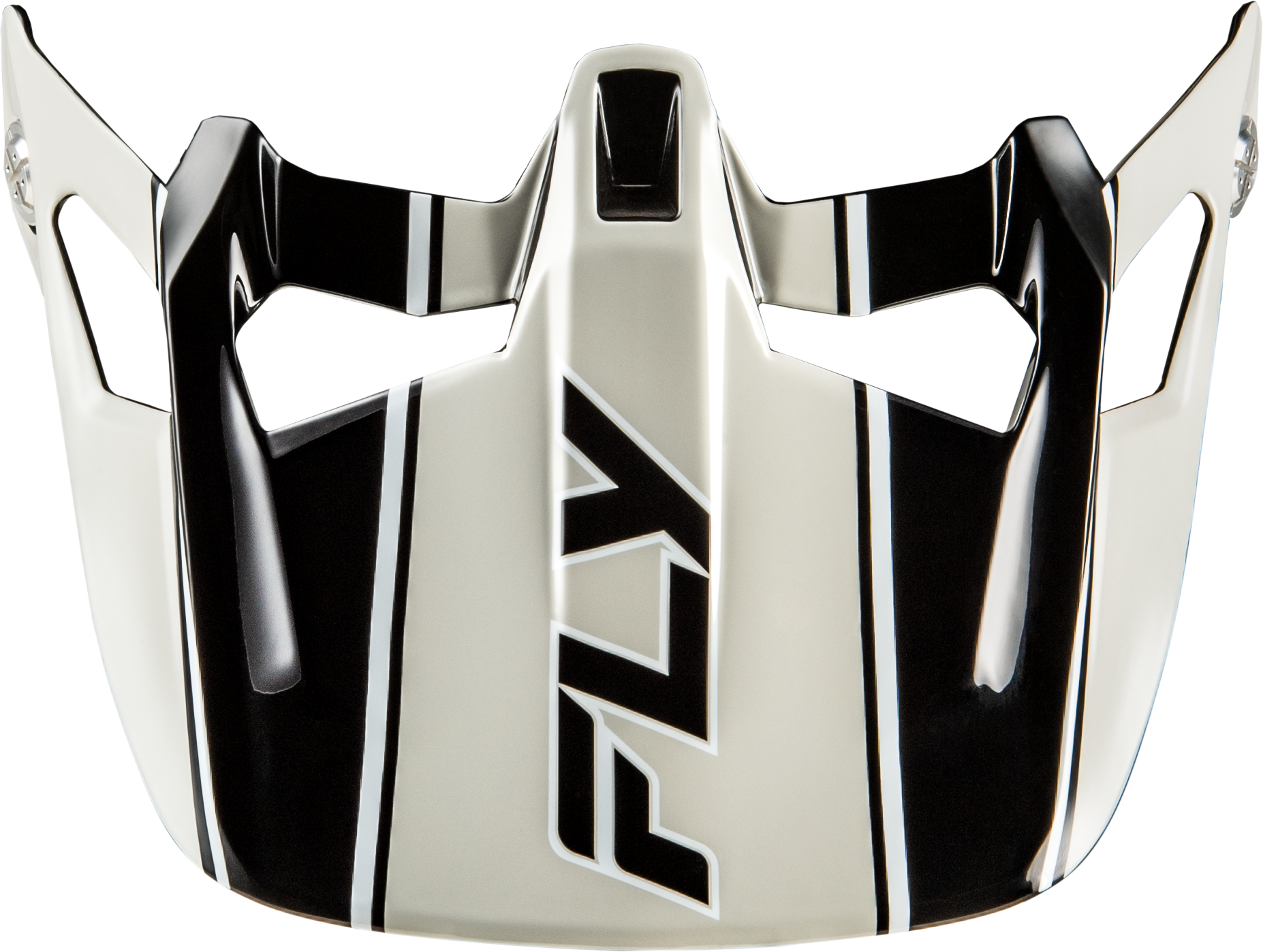 Fly Racing Werx R Carbon Flow Visor Black and Grey - Part 73 - 9230V - Kelly Motorsports