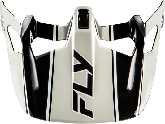 Fly Racing Werx R Carbon Flow Visor Black and Grey - Part 73 - 9230V - Kelly Motorsports