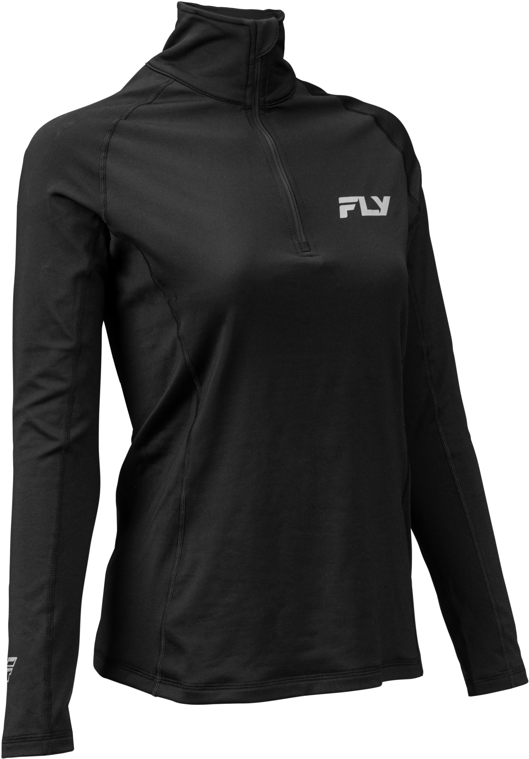 Fly Racing Women's Heavyweight Base Layer 3/4 Zip Black - Part 354 - 6406M - Kelly Motorsports