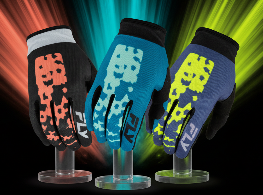 FLY Racing Women's Lite Flake Gloves Hero