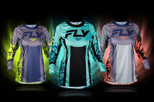 FLY Racing Women's Lite Flake Jersey Hero