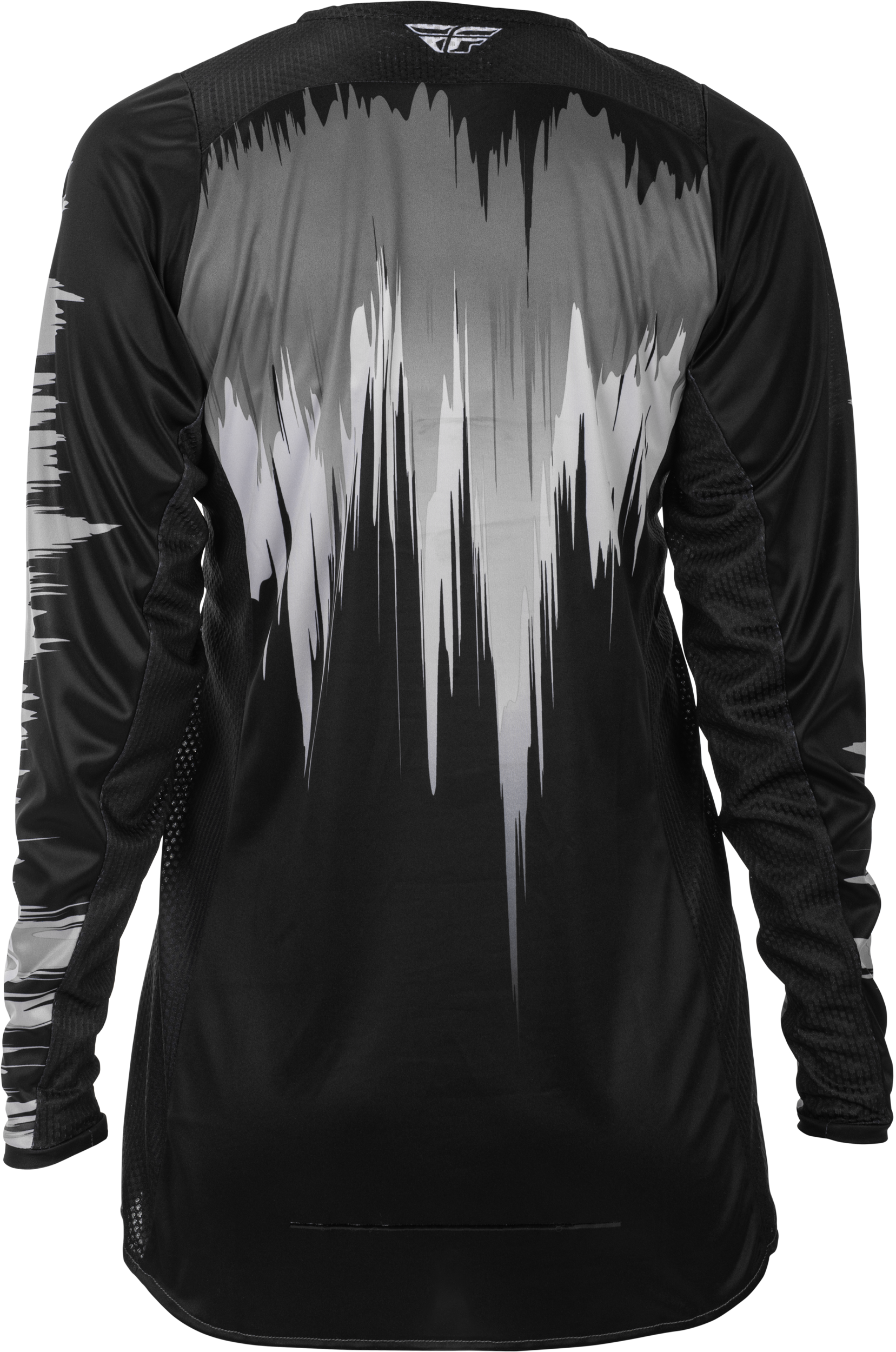 Fly Racing Women's Lite Jersey Black/Grey/White Large – Performance Motocross Jersey - Kelly Motorsports