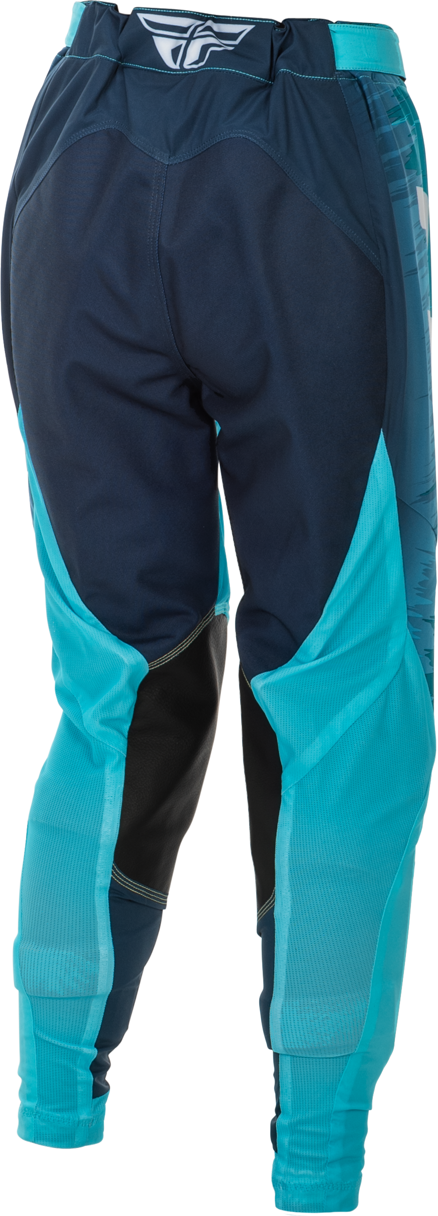 Fly Racing Women's Lite Pants Aqua/Navy/White Size 5/6 – Lightweight Motorcycle Riding Pants with Enhanced Comfort and Protection - Kelly Motorsports