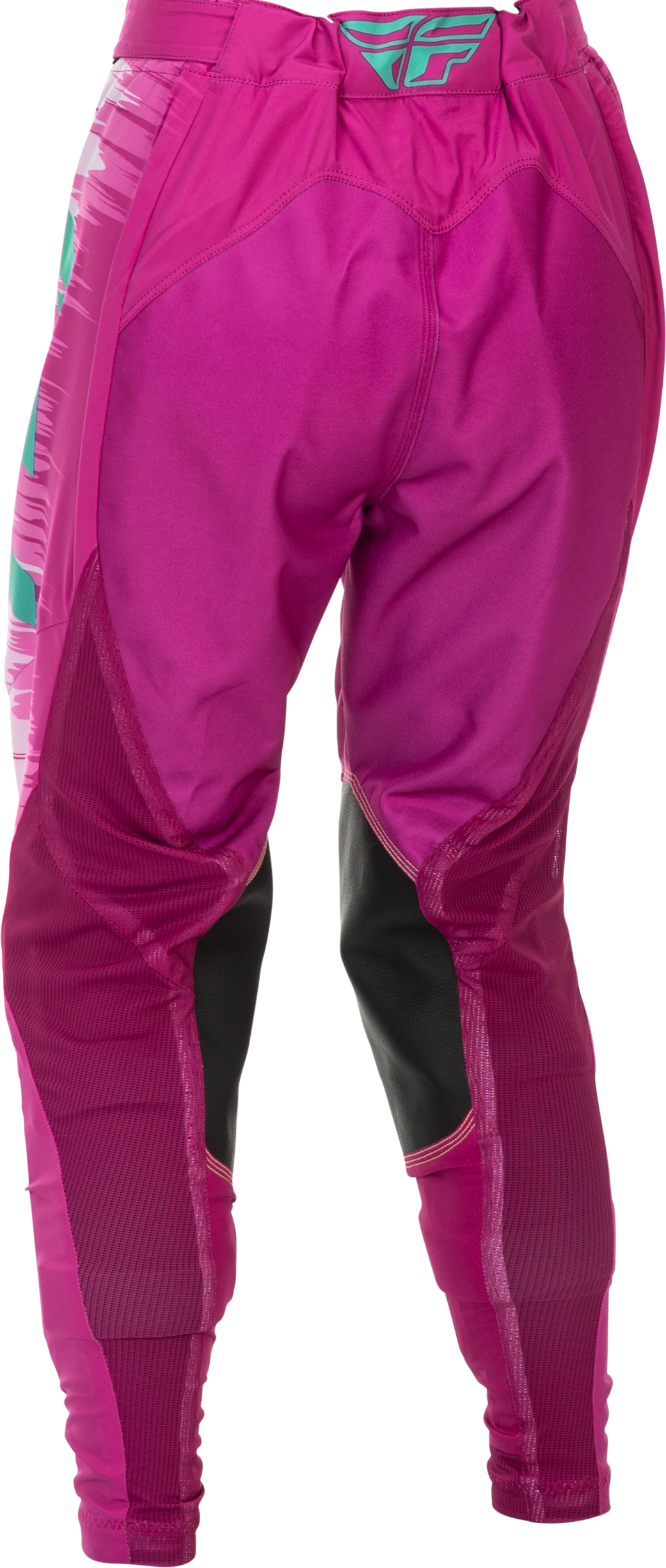 Fly Racing Women's Lite Pants Pink/Turquoise Size 0/02 – Lightweight Performance Motorcycle Gear - Kelly Motorsports