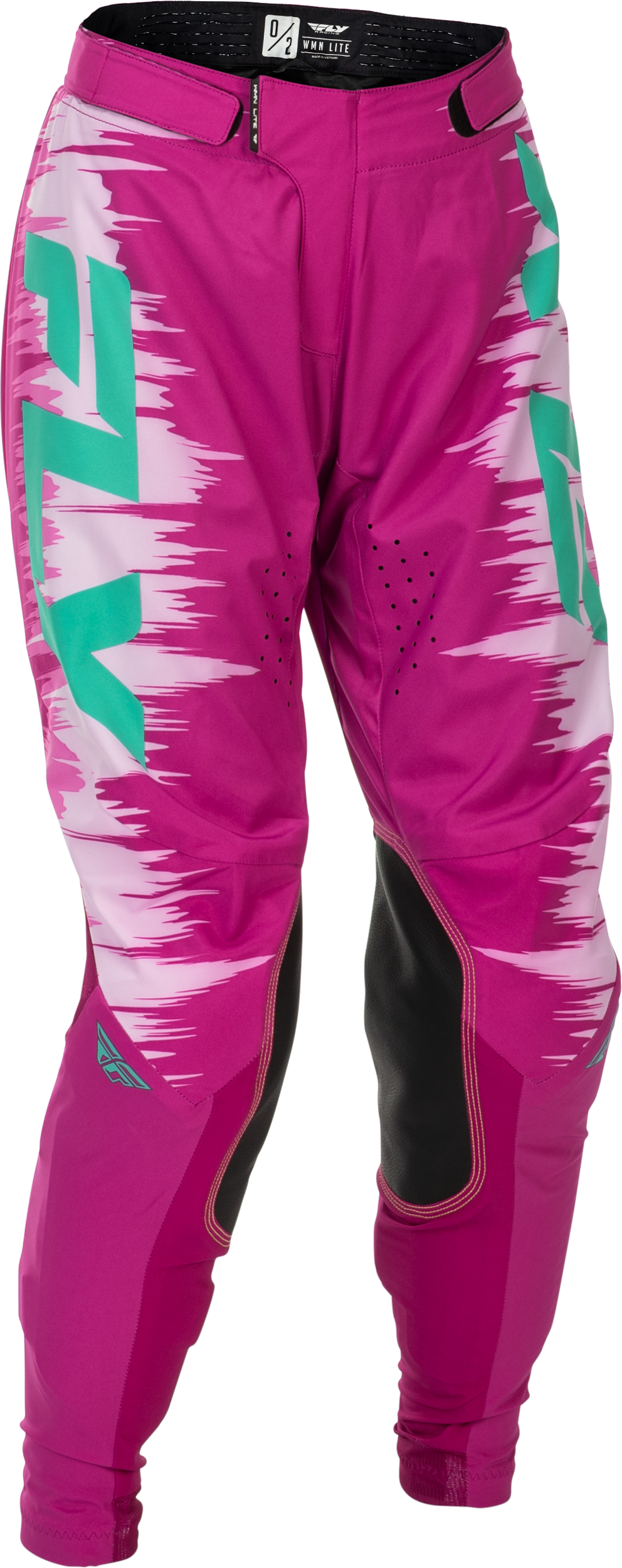 Fly Racing Women's Lite Pants Pink/Turquoise Size 03/04 – Lightweight Motorsport Gear - Kelly Motorsports