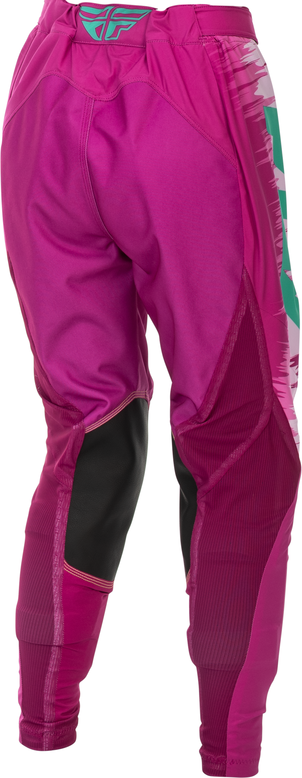 Fly Racing Women's Lite Pants Pink/Turquoise Size 07/08 – Lightweight and Durable Motocross Pants - Kelly Motorsports