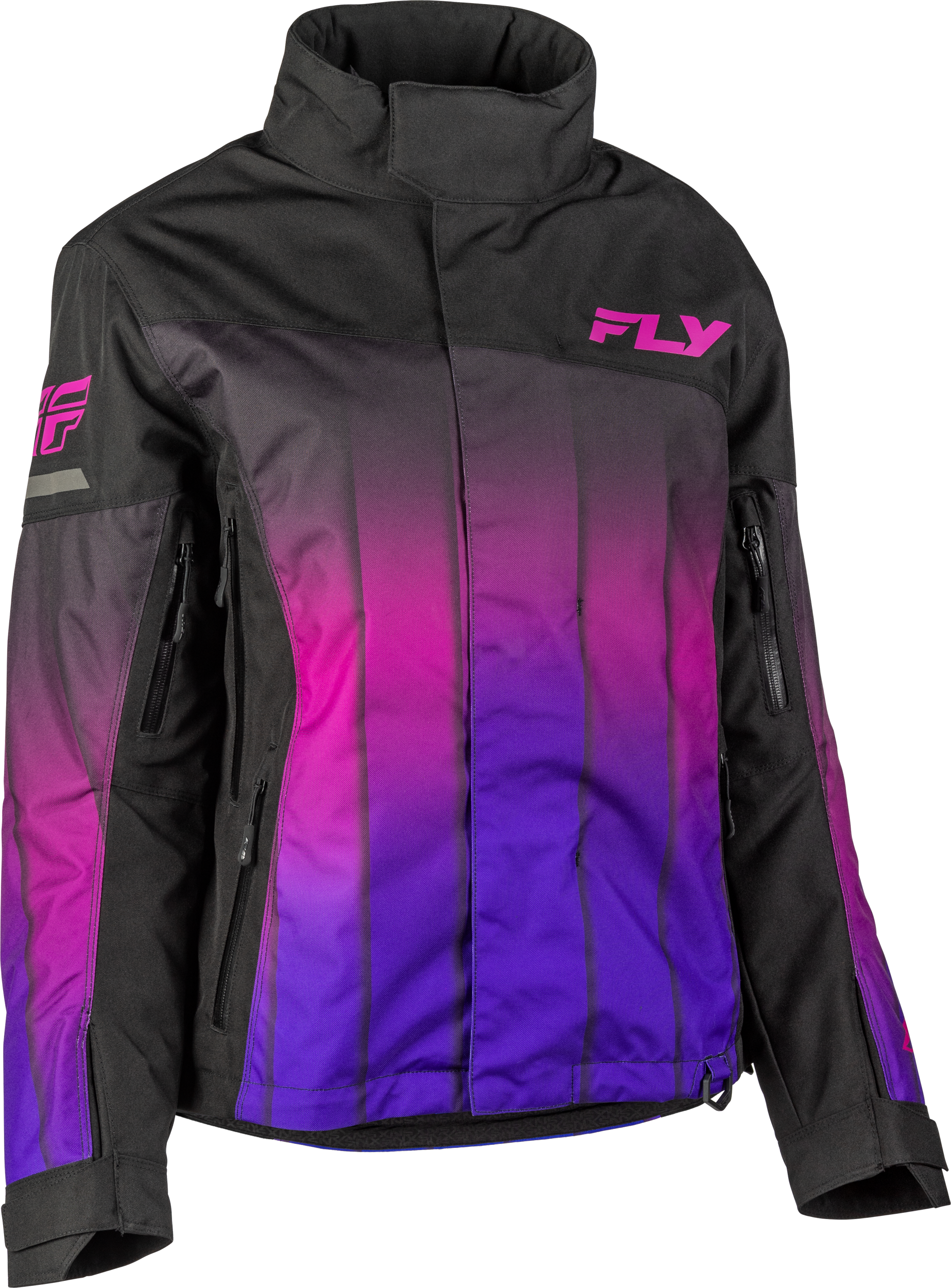 Fly Racing Women's SNX Pro Jacket Purple/Black - Part Number 470 - 45212X - Kelly Motorsports