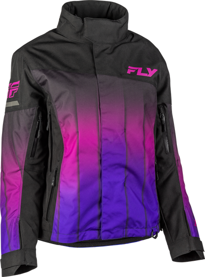 Fly Racing Women's SNX Pro Jacket Purple/Black - Part Number 470 - 45212X - Kelly Motorsports