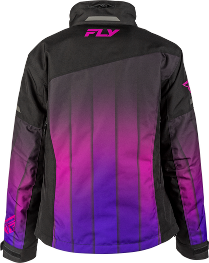 Fly Racing Women's SNX Pro Jacket Purple/Black - Part Number 470 - 45212X - Kelly Motorsports