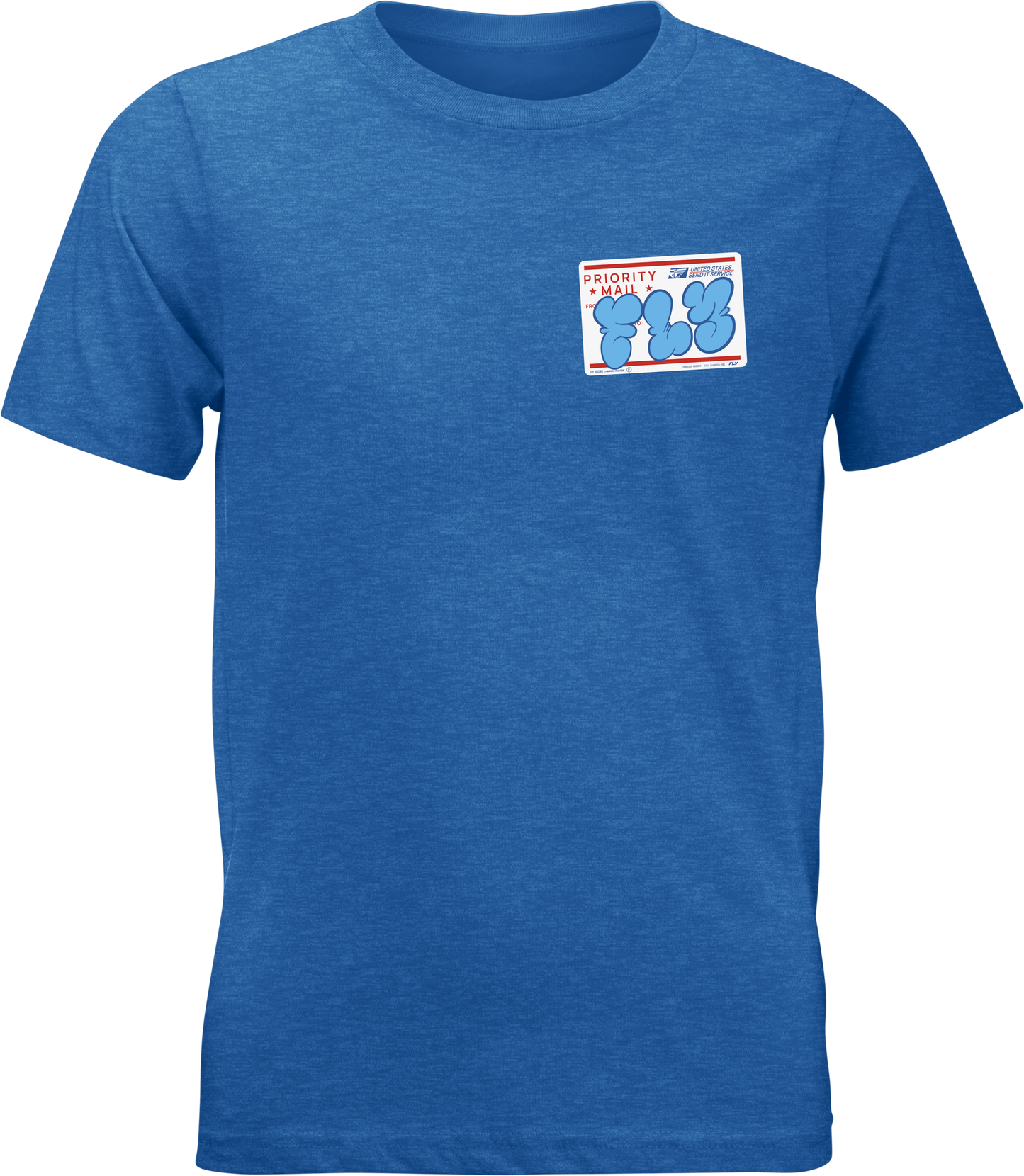 Fly Racing Youth Graffiti Tee in Blue - Part Number 354 - 0414YM - Kelly Motorsports