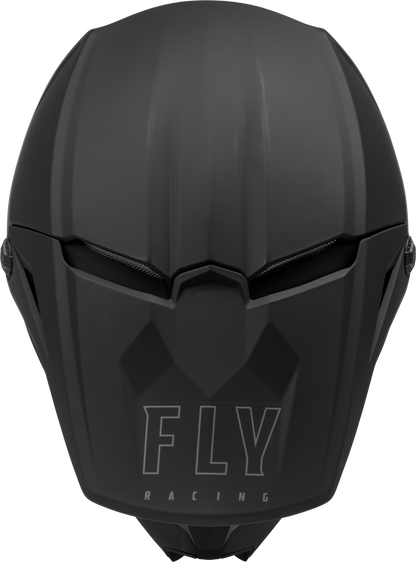 Fly Racing Youth Kinetic Lite Helmet Solid Matte Black – DOT Approved, Lightweight & Safe - Kelly Motorsports