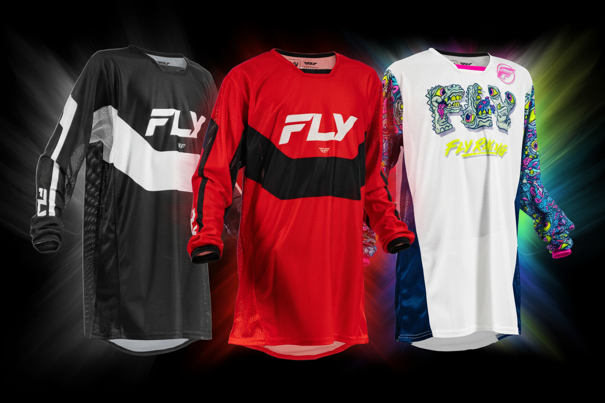 FLY Racing Youth Kinetic Mesh Jersey Hero