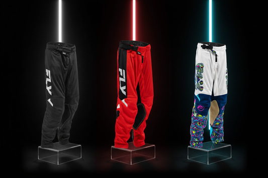 FLY Racing Youth Kinetic Mesh Pants Hero