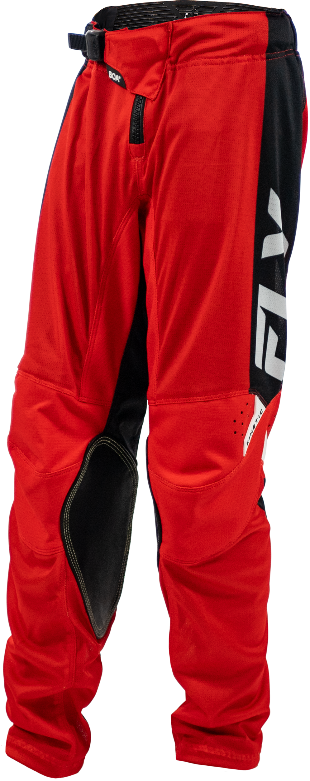 Fly Racing Youth Kinetic Mesh Pants in Red/Black/White Size 22 - Kelly Motorsports
