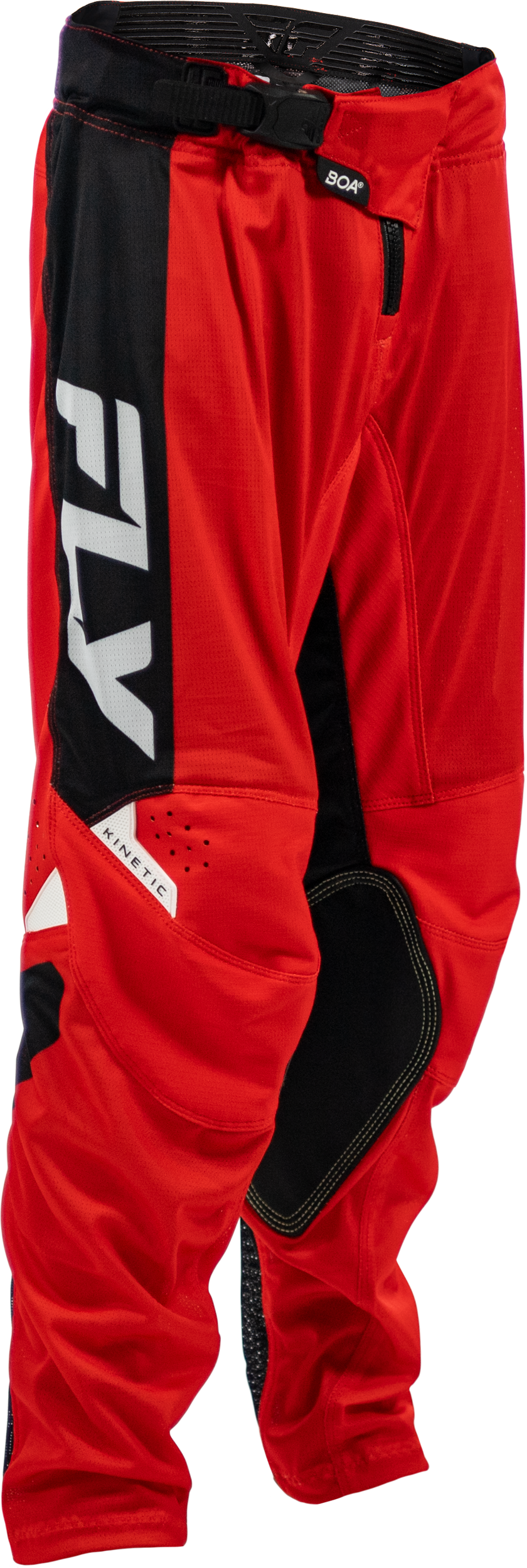 Fly Racing Youth Kinetic Mesh Pants Red/Black/White Size 24 - Kelly Motorsports