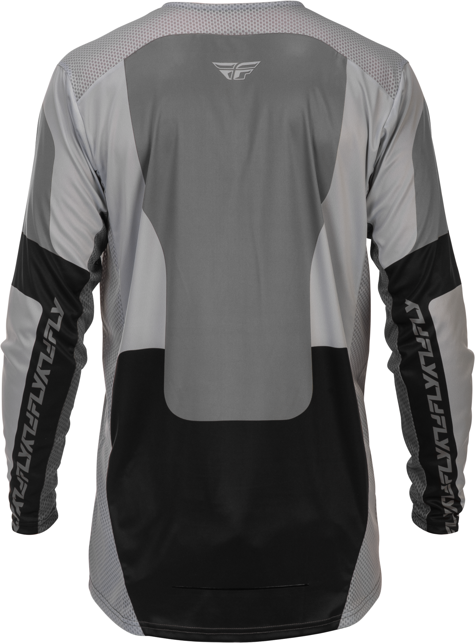 Fly Racing Youth Lite Jersey Grey/Black YXL – Lightweight Performance Motorcycle Jersey - Kelly Motorsports