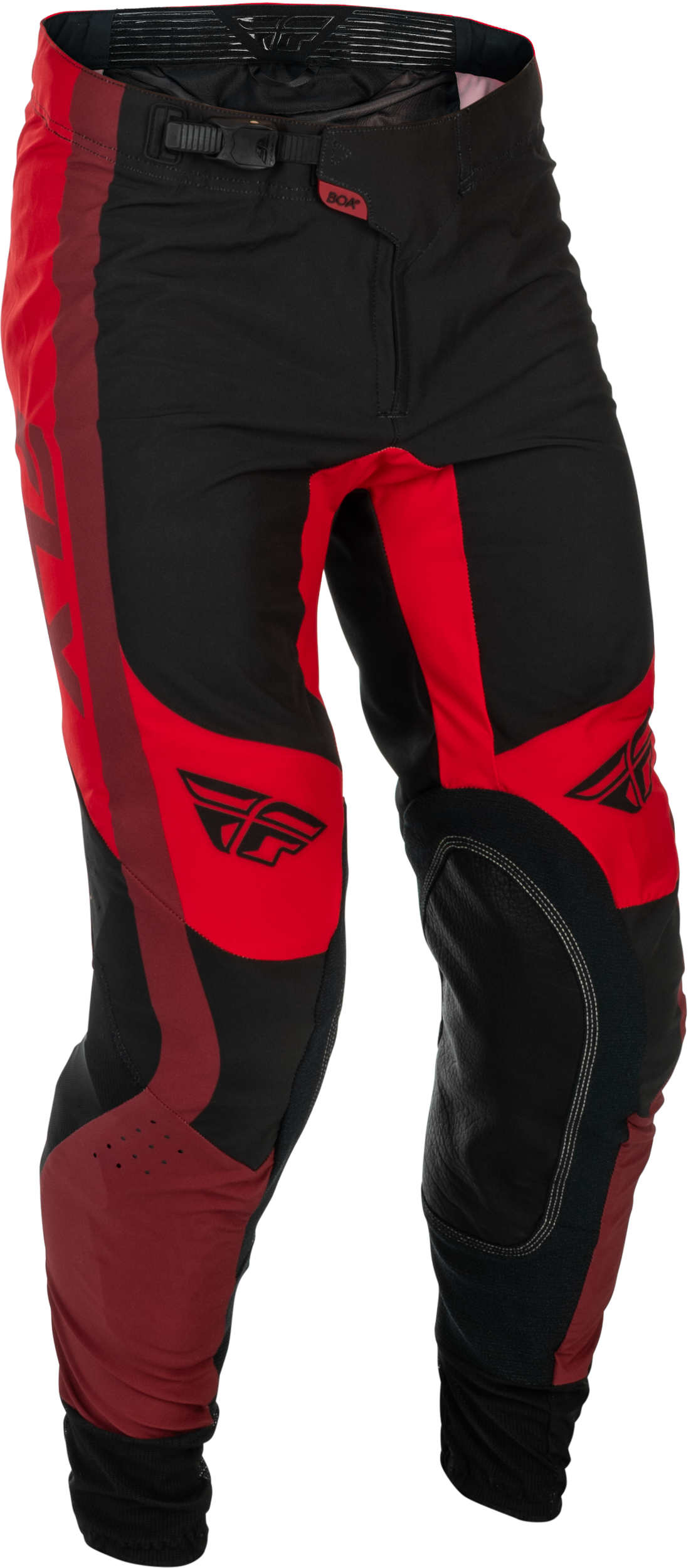 Fly Racing Youth Lite Pants Black/Red Size 26 – Lightweight Motorcycle Gear with Advanced Comfort - Kelly Motorsports