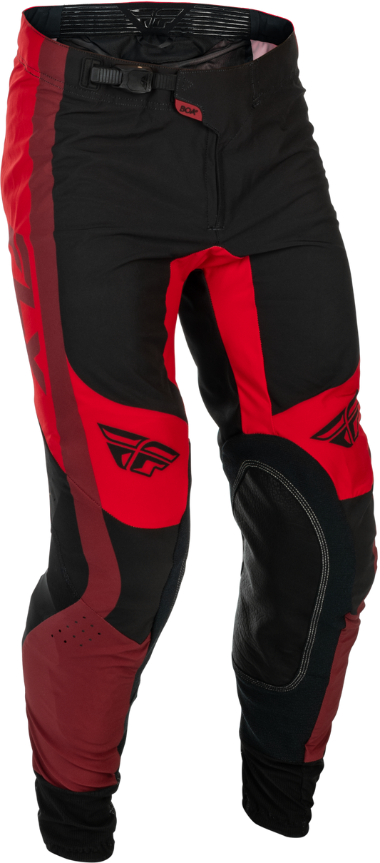 Fly Racing Youth Lite Pants Black/Red Size 26 – Lightweight Motorcycle Gear with Advanced Comfort - Kelly Motorsports