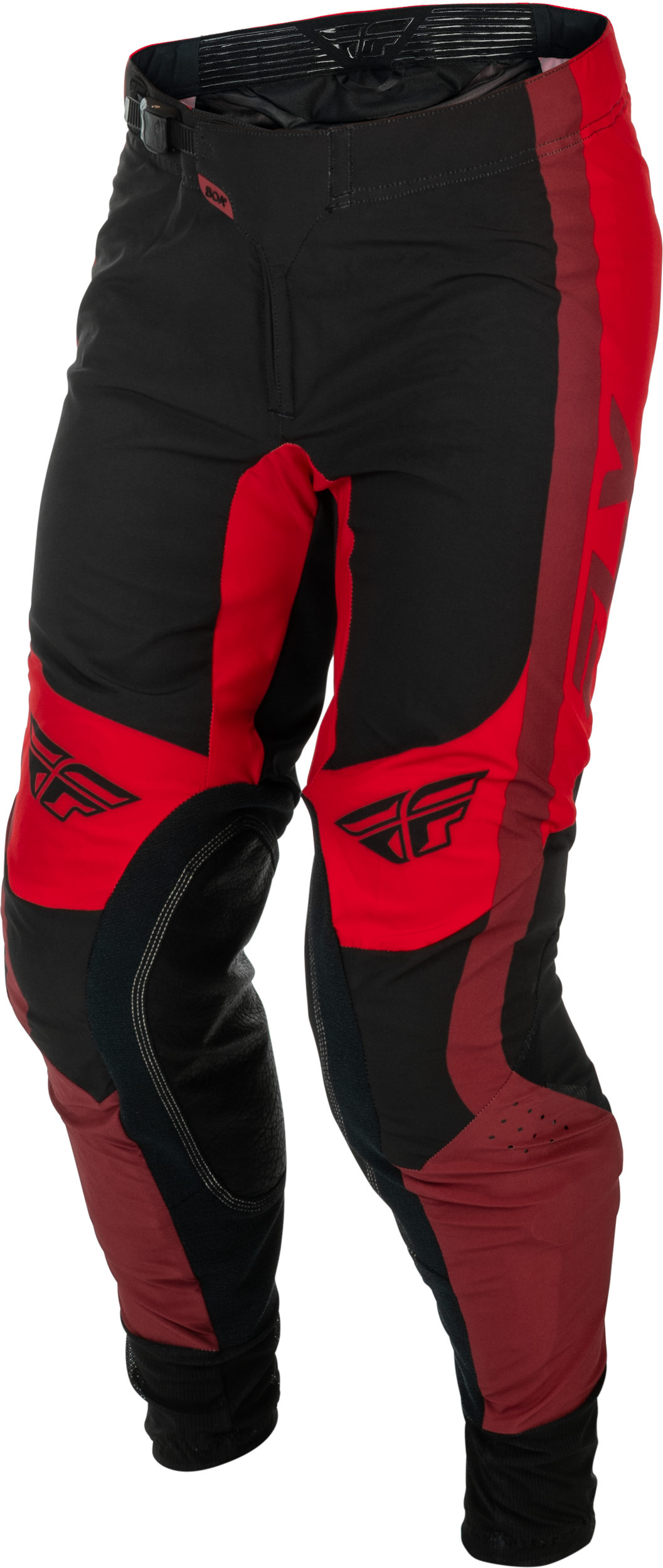 Fly Racing Youth Lite Pants Black/Red Size 26 – Lightweight Motorcycle Gear with Advanced Comfort - Kelly Motorsports