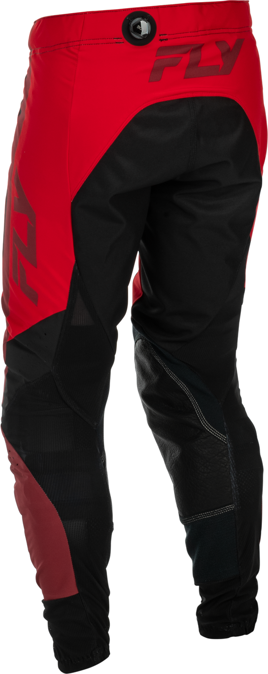 Fly Racing Youth Lite Pants Black/Red Size 26 – Lightweight Motorcycle Gear with Advanced Comfort - Kelly Motorsports