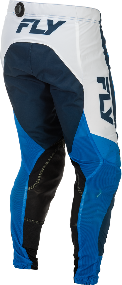 Fly Racing Youth Lite Pants Blue/White Size 26 – Lightweight Motocross Pants with Advanced Protection - Kelly Motorsports