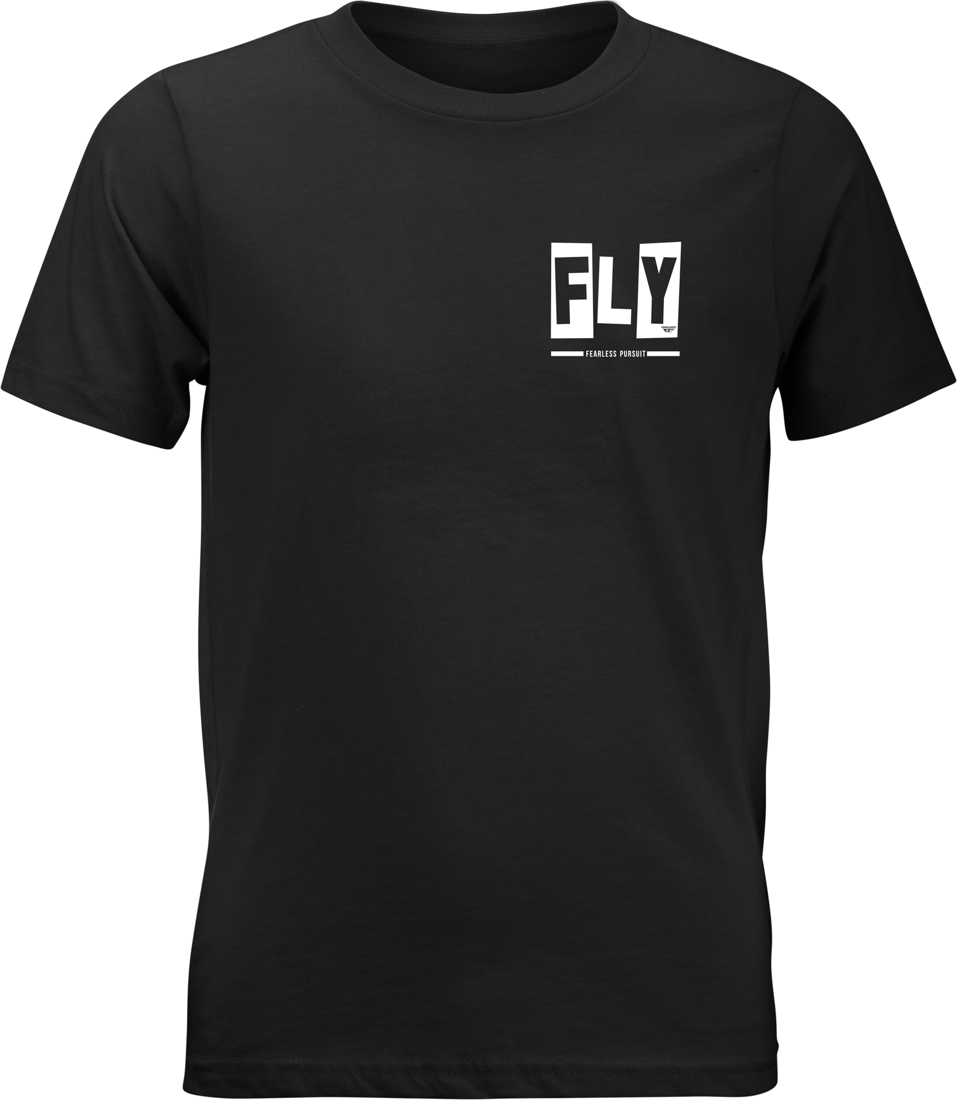 Fly Racing Youth Punk Tee in Black (Part Number 354 - 0416YM) - Kelly Motorsports