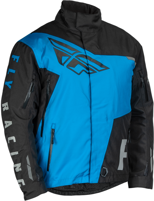 Fly Racing Youth Snx Pro Jacket Black/Blue - Part 470 - 5401YS - Kelly Motorsports