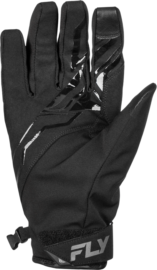 Fly Racing Youth Title Gloves Blue/White - Weatherproof Motocross Gloves with 3M Thinsulate Insulation - Kelly Motorsports