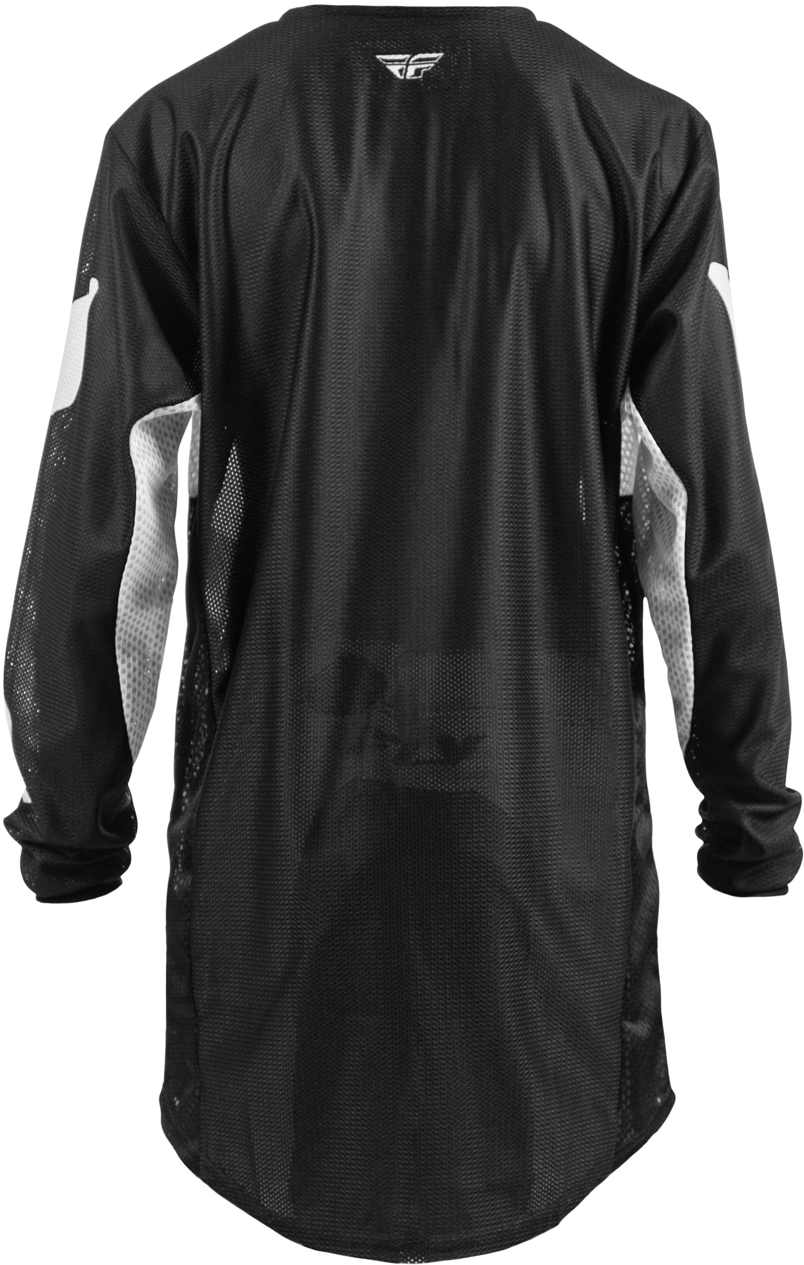 Fly Racing Yth Kinetic Mesh Jersey Black/White Youth - Part Number 380 - 330YL - Kelly Motorsports