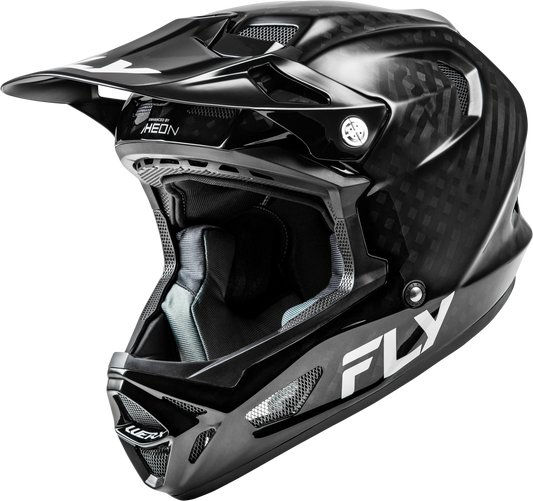 Fly Racing YTH Werx R Carbon Youth Helmet - Black and Yellow (Part 73 - 9234YL) - Kelly Motorsports
