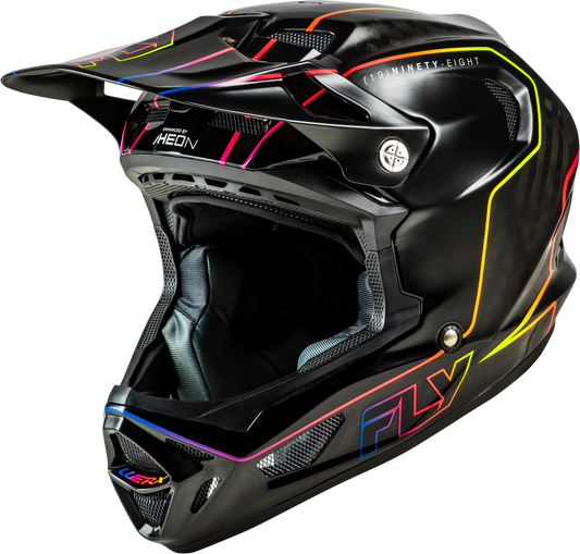 Fly Racing Yth Werx R Flow Carbon Youth Helmet with Black Carbon Finish, Part Number 73 - 9233YL - Kelly Motorsports
