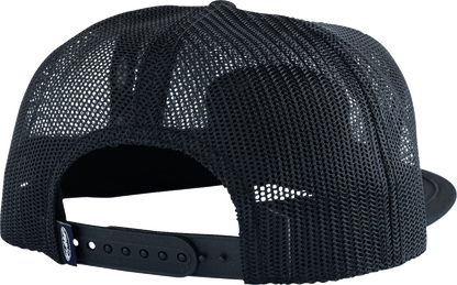 FMF Chamber Trucker Hat Snapback Mesh Black SU26196903BLKOS - Kelly Motorsports