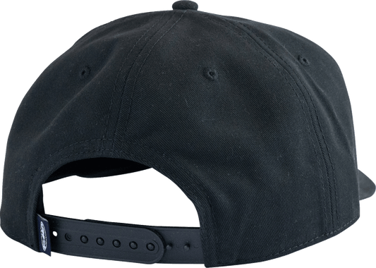 FMF Machinist Hat Snapback Black SU26196902BLKOS - Kelly Motorsports