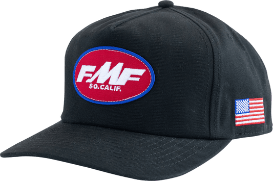 FMF Machinist Hat Snapback Black SU26196902BLKOS - Kelly Motorsports