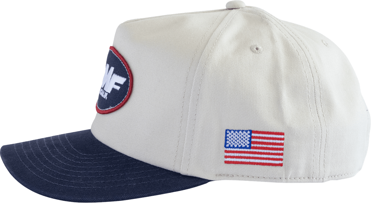 FMF Machinist Snapback Hat - Stone SU26196902STNOS - Kelly Motorsports