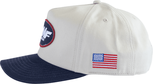 FMF Machinist Snapback Hat - Stone SU26196902STNOS - Kelly Motorsports