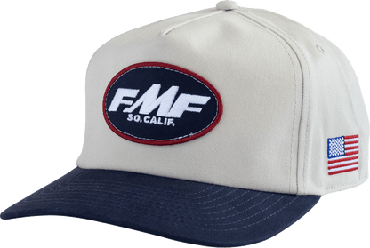 FMF Machinist Snapback Hat - Stone SU26196902STNOS - Kelly Motorsports