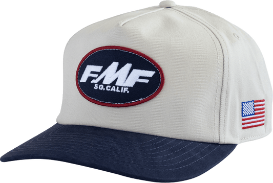 FMF Machinist Snapback Hat - Stone SU26196902STNOS - Kelly Motorsports