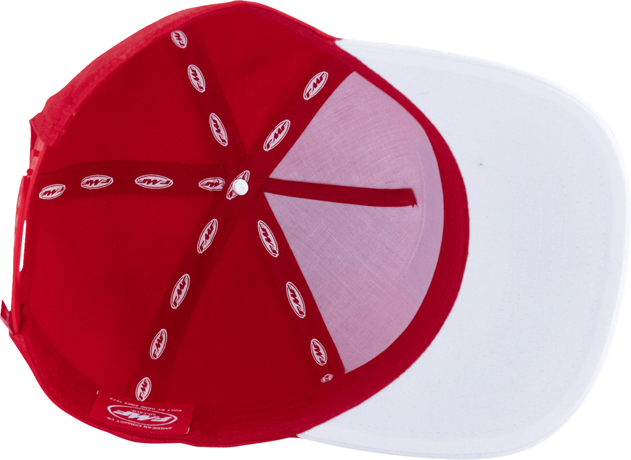 FMF Merican Moto Snapback Hat Red SU26196901RDOS - Kelly Motorsports