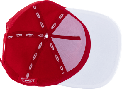 FMF Merican Moto Snapback Hat Red SU26196901RDOS - Kelly Motorsports