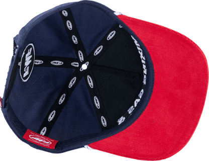 FMF Mixers Snapback Hat Mixing Gas Hauling? Navy SU26196900NVYOS - Kelly Motorsports
