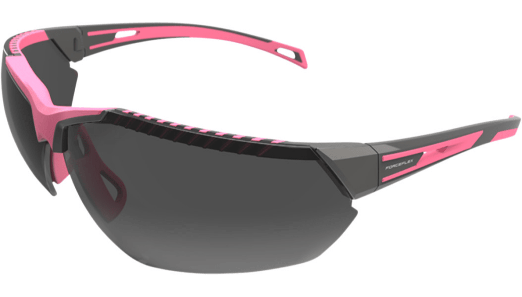FORCEFLEX FF4 Sunglasses - Foam - Black/Yellow - Clear Lens - Kelly Motorsports